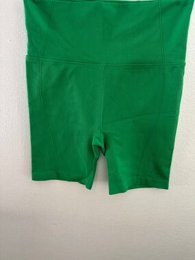 all in motion High-Waist Green Bike Shorts